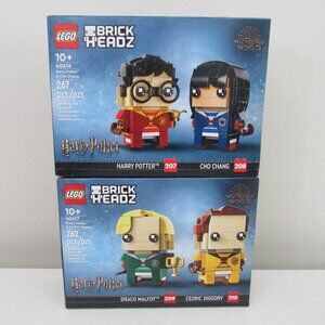 NEW Lego BrickHeadz Quidditch Sets 40616 & 40617, retired